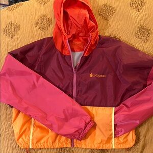Cotopaxi Colorful Crop Windbreaker Jacket